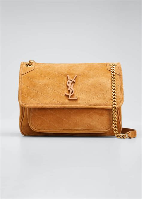 ysl niki shoulder bag reviee|YSL niki bag suede.